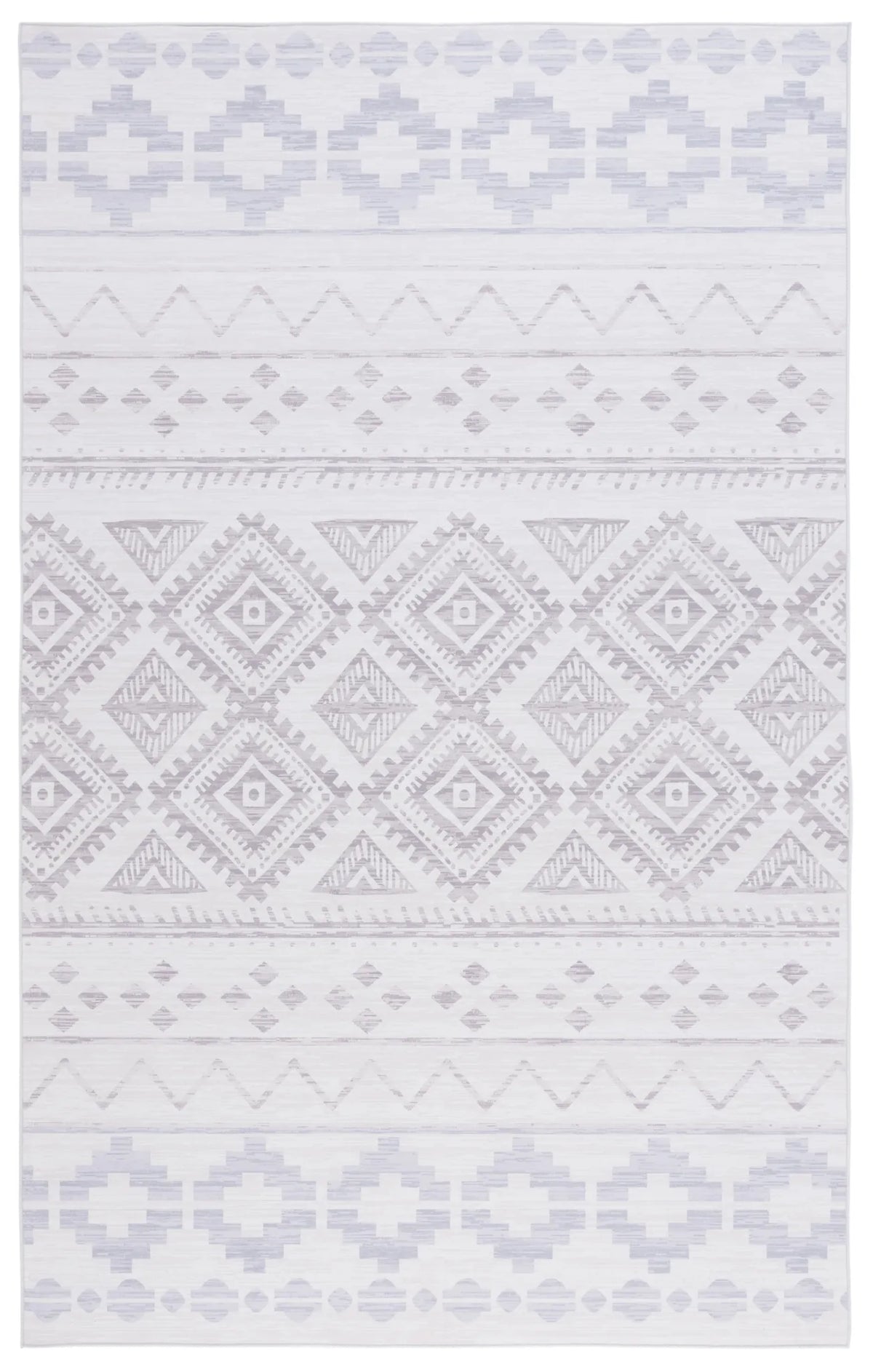 Safavieh Tucson 4'-0" x 6'-0" Rug in Beige / Grey