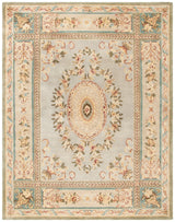 Safavieh Bergama 9'-6" x 13'-6" Rug in Light Blue / Ivory