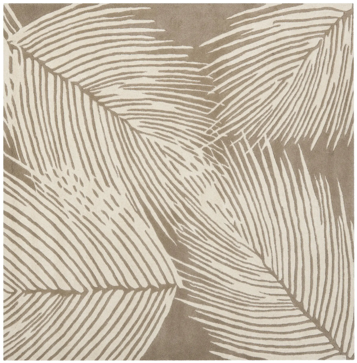 Safavieh Soho 6'-0" x 6'-0" Rug in Beige / Ivory
