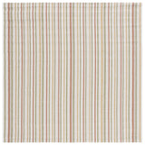 Safavieh Courtyard 6'-7" x 6'-7" Rug in Beige / Rust Yellow