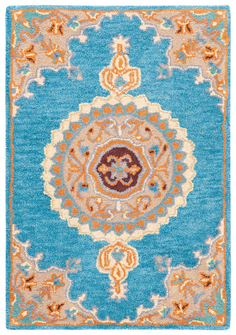 Safavieh Heritage 2'-0" x 3'-0" Rug in Blue / Beige