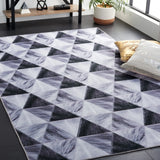 Safavieh Faux Hide 4'-0" x 6'-0" Rug in Light Grey / Dark Grey
