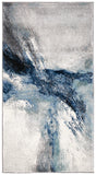 Safavieh Galaxy 2'-7" x 5'-0" Rug in Blue / Grey