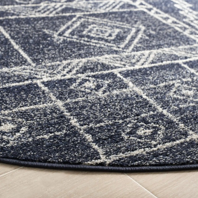Safavieh Adirondack 6'-0" x 6'-0" Rug in Navy / Silver