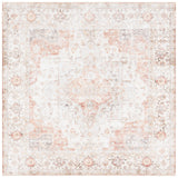 Safavieh Arizona 6'-0" x 6'-0" Rug in Beige / Rust