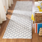 Safavieh Natura 2'-3" x 8'-0" Rug in Silver / Ivory