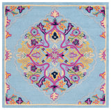 Safavieh Bellagio 5'-0" x 5'-0" Rug in Light Blue / Multi