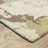 Oriental Weavers Sphinx Kipton KIP06 Blue Rugs - corner detail
