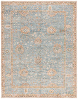 Safavieh Samarkand 10'-0" x 14'-0" Rug in Light Blue / Beige