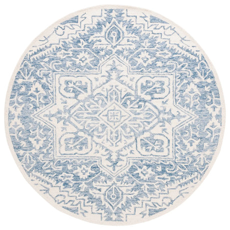 Safavieh Metro 6'-0" x 6'-0" Rug in Blue / Ivory