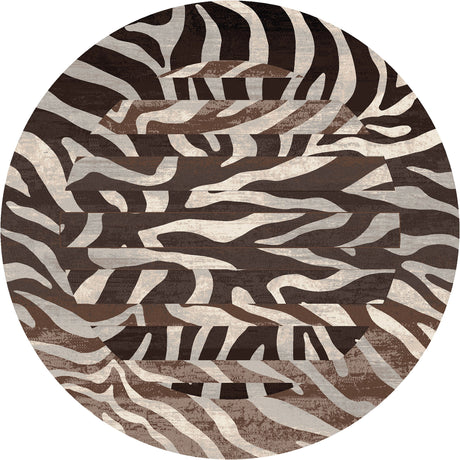 American Dakota Levels Zebra Rug