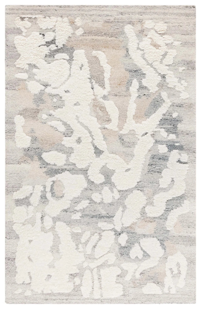 Safavieh Casablanca 4'-0" x 6'-0" Rug in Grey / Ivory