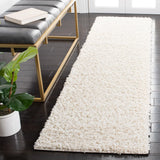 Safavieh Venus Shag 500 2'-2" x 10'-0" Rug in Ivory