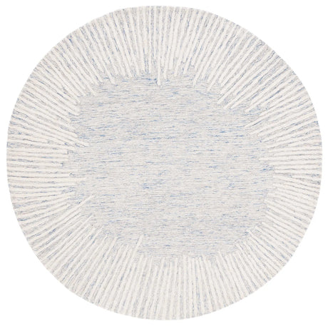 Safavieh Abstract 6'-0" x 6'-0" Rug in Blue / Ivory