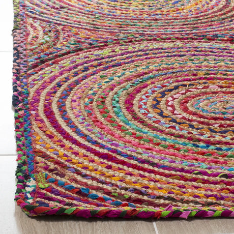 Safavieh Cape Cod 4'-0" x 6'-0" Rug in Red / Multi