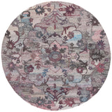 Safavieh Anatolia 6'-0" x 6'-0" Rug in Brown / Pink