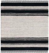 Safavieh Natural Fiber 6'-0" x 6'-0" Rug in Ivory / Black