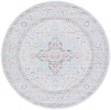 Safavieh Tucson 6'-0" x 6'-0" Rug in Light Grey / Light Green