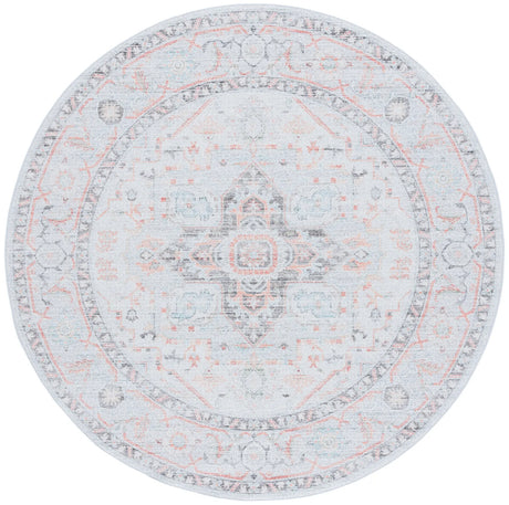 Safavieh Tucson 6'-0" x 6'-0" Rug in Light Grey / Light Green
