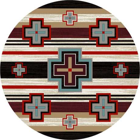 American Dakota Cross Roads Fuego Rug