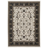 Oriental Weavers Sphinx Vivian VI02B Navy Rugs - main flat