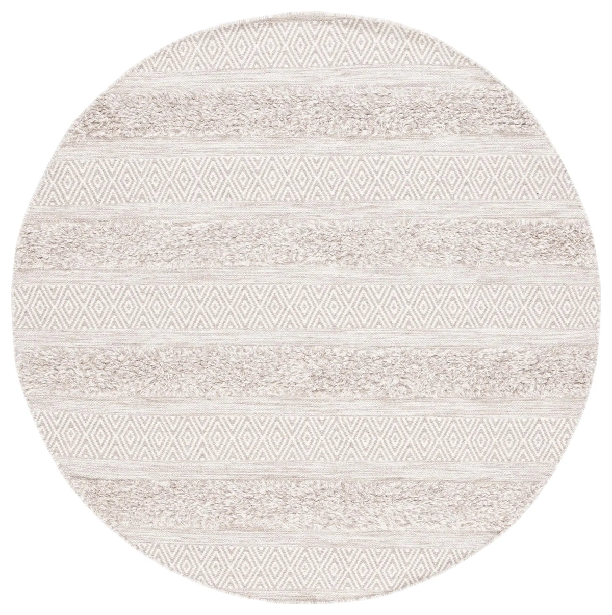 Safavieh Vermont 6'-0" x 6'-0" Rug in Beige / Grey