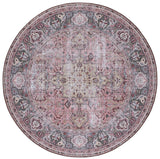 Safavieh Tucson 6'-0" x 6'-0" Rug in Pink / Beige