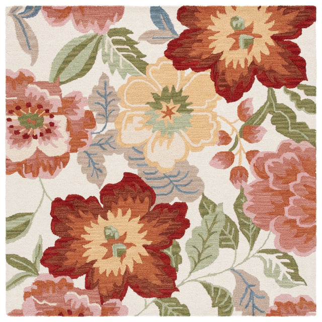 Safavieh Chelsea 6'-0" x 6'-0" Rug in Ivory / Pink