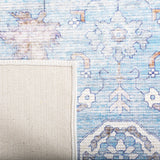 Safavieh Saffron 4'-0" x 6'-0" Rug in Aqua / Navy