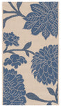 Safavieh Courtyard 2'-0" x 3'-7" Rug in Beige / Blue