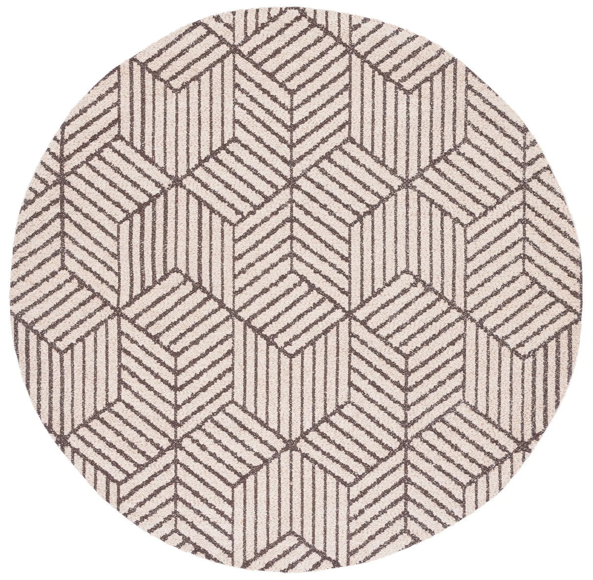 Safavieh Classic Vintage 6'-0" x 6'-0" Rug in Natural / Ivory