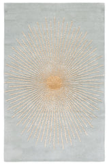 Safavieh Soho 4'-0" x 6'-0" Rug in Blue / Beige