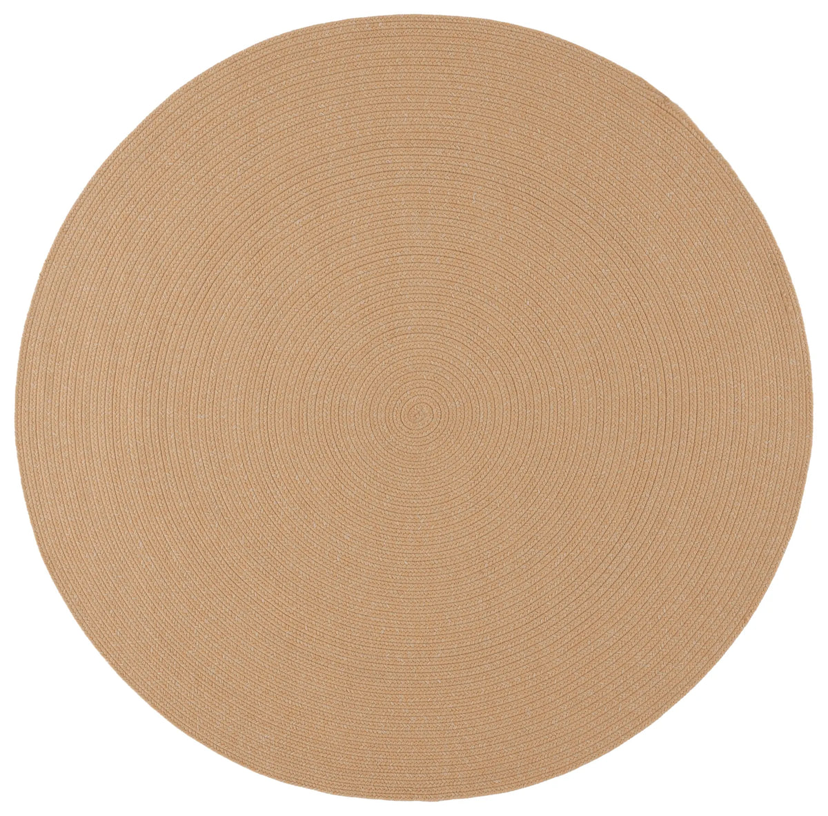 Safavieh Braided 6'-0" x 6'-0" Rug in Beige / Tan