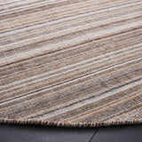 Safavieh Kilim 6'-0" x 6'-0" Rug in Brown / Yellow