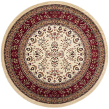 Safavieh Lyndhurst 8'-0" x 8'-0" Rug in Ivory / Red