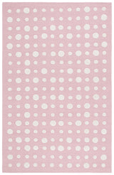Safavieh Safavieh Kids 4'-0" x 6'-0" Rug in Pink / Ivory