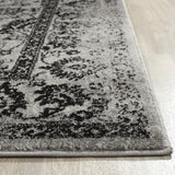 Safavieh Adirondack 6'-0" x 9'-0" Rug in Grey / Black