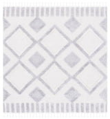 Safavieh Marrakesh 6'-7" x 6'-7" Rug in Ivory / Grey