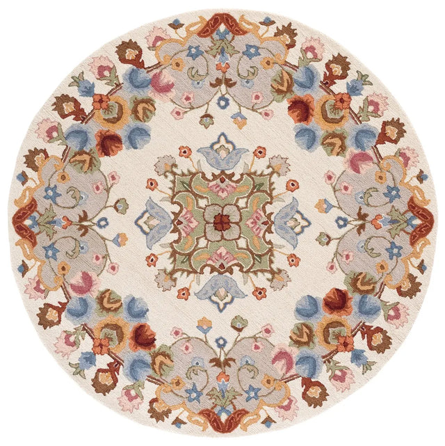 Safavieh Chelsea 6'-0" x 6'-0" Rug in Ivory / Grey