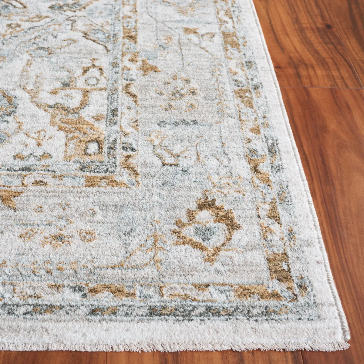 Safavieh Hamilton 4'-0" x 6'-0" Rug in Grey / Blue