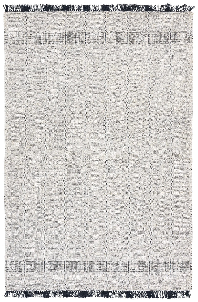 Safavieh Manhattan 4'-0" x 6'-0" Rug in Ivory / Black