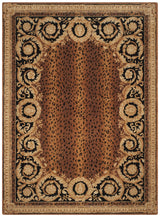 Safavieh Naples 10'-0" x 14'-0" Rug in Black / Gold