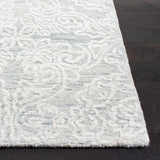 Safavieh Metro 4'-0" x 6'-0" Rug in Light Grey / Ivory