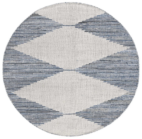 Safavieh Kilim 6'-0" x 6'-0" Rug in Blue / Ivory