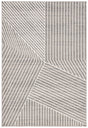 Safavieh Pyramid 4'-5" x 6'-5" Rug in Grey / Ivory