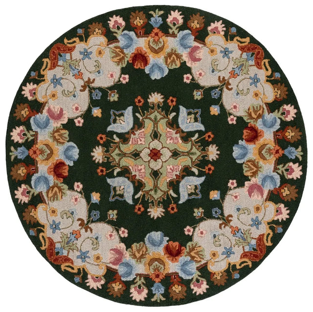 Safavieh Chelsea 6'-0" x 6'-0" Rug in Green / Grey