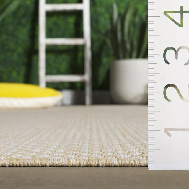 Safavieh Terrace 800 4'-0" x 6'-0" Rug in Beige / Ivory