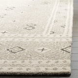 Safavieh Micro-Loop 5'-0" x 8'-0" Rug in Grey / Ivory