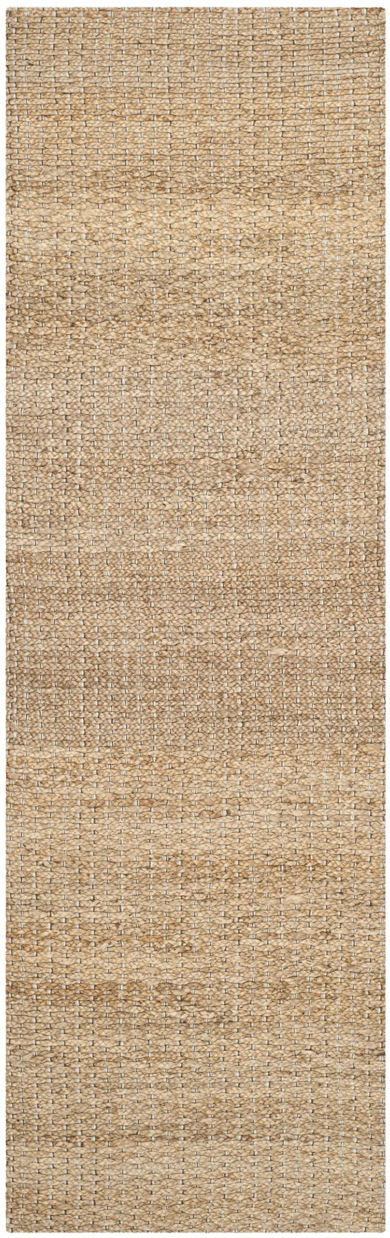 Safavieh Natural Fiber 2'-6" x 10'-0" Rug in Light Blue / Natural