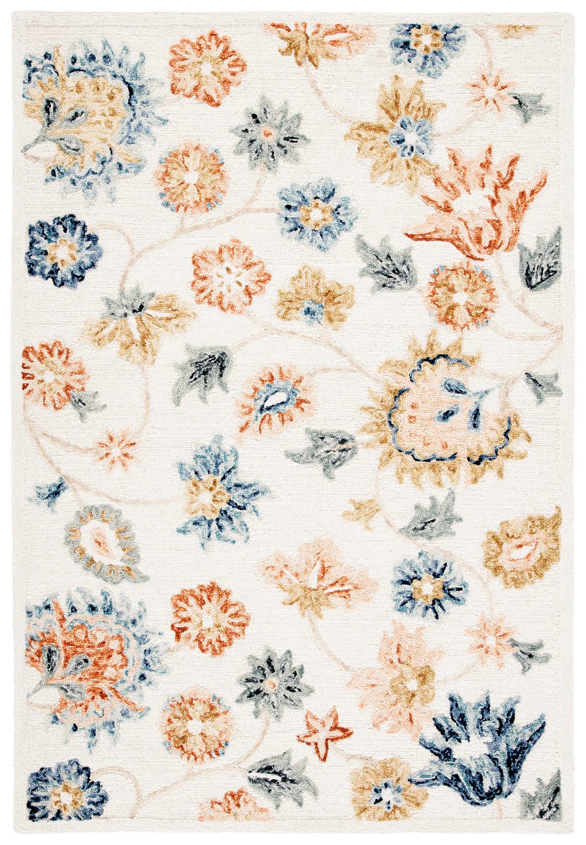 Safavieh Metro 4'-0" x 6'-0" Rug in Ivory / Grey